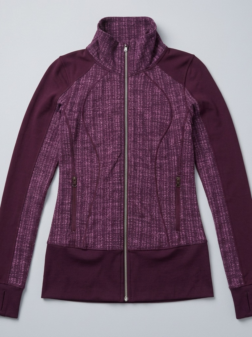 lululemon athletica Plum Full-Zip Bomber Jacket
